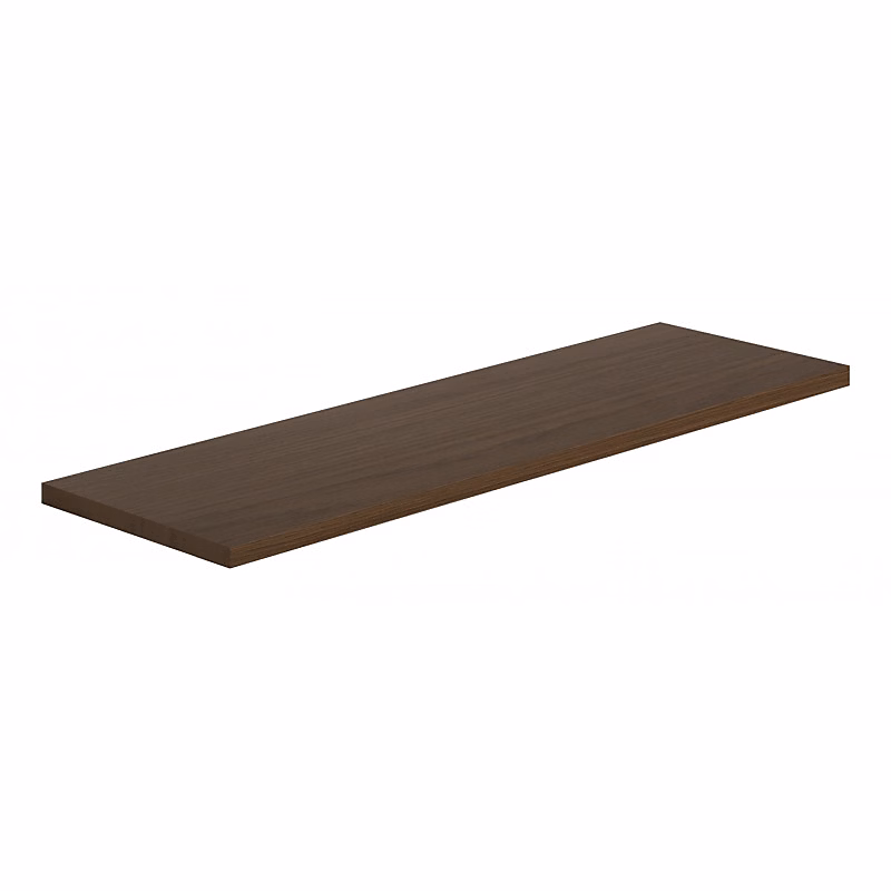 Étagère murale en bois – chêne tabac, 76 × 23,7 × 2,3 cm, Smart
