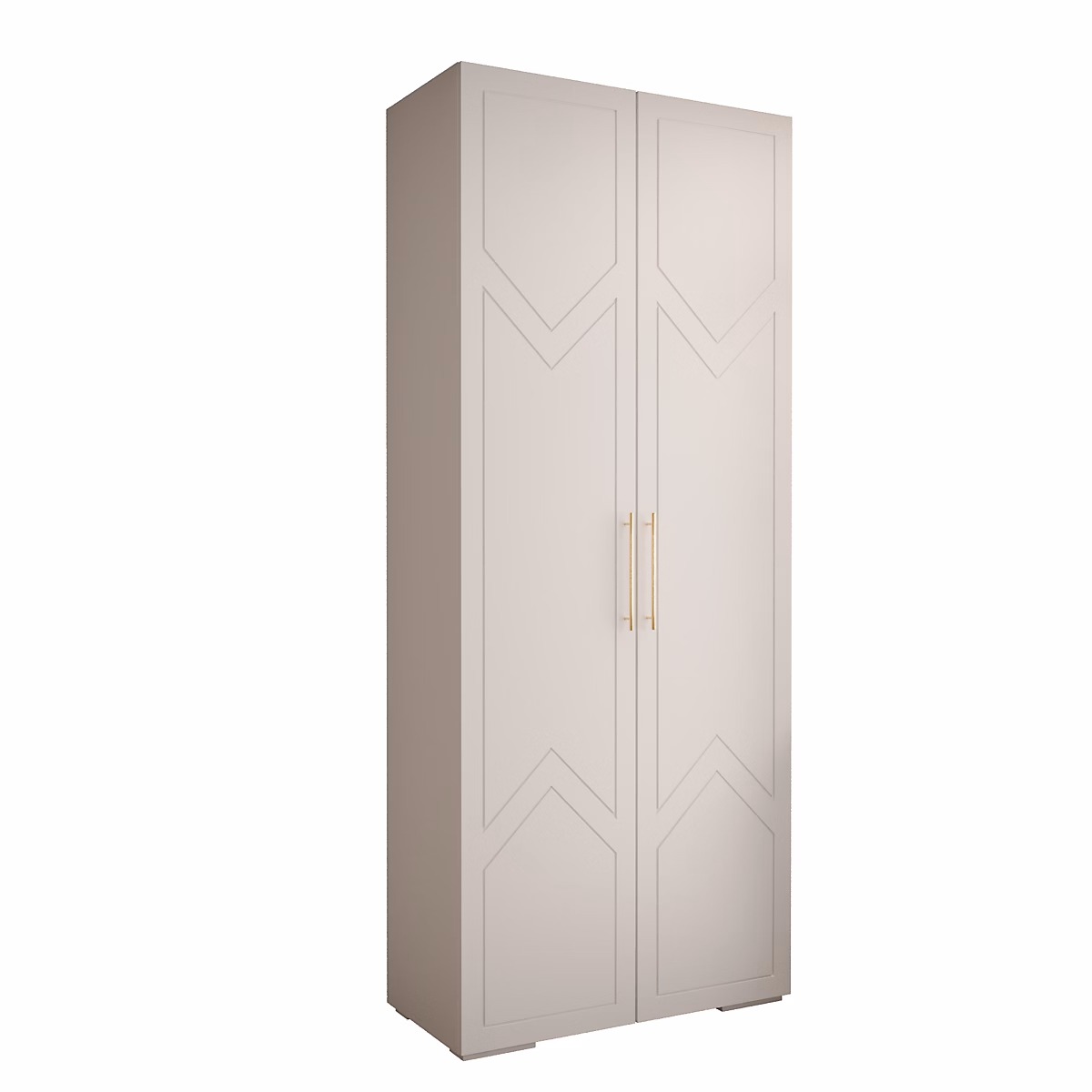 Armoire Manhattan Ryfel 8 a portes battantes H. 236 – 7 x L. 100 x P. 47, 2 portes