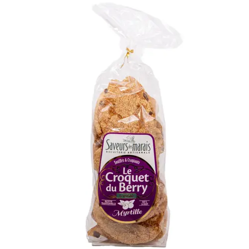 Croquets myrtille Saveurs des marais - 130 g