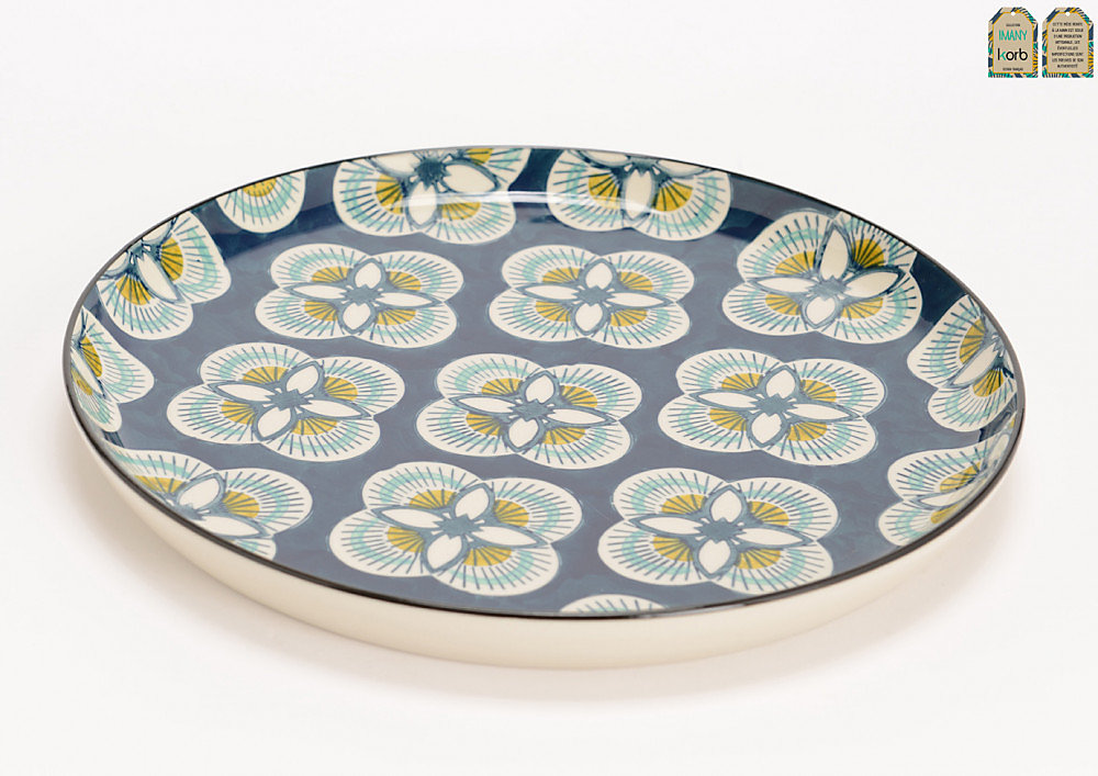 Assiette de présentation Imany 32 cm en grès – Réf. TRBSKUHIK7727571114
