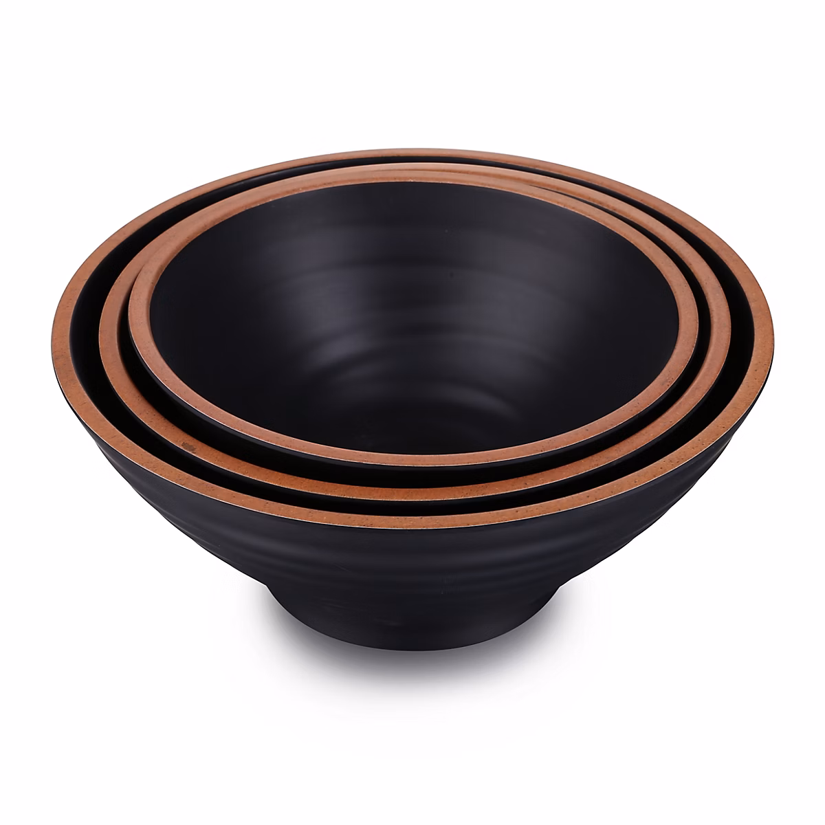 Bol Mélamine Terra 9 – 5 à 23 cm | Pujadas | Noir | l0.1 | P0.1 | h5.5 | Mélaminé