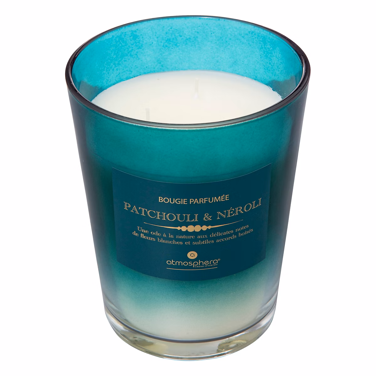 Bougie parfumée patchouli et néroli Atmosphera Alma 855 g – Réf. SFSCTINIY7334502281