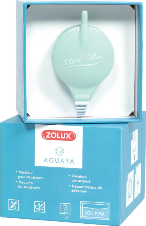 Pompe à air pour aquarium coloris vert Zolux Stickair Ekaï