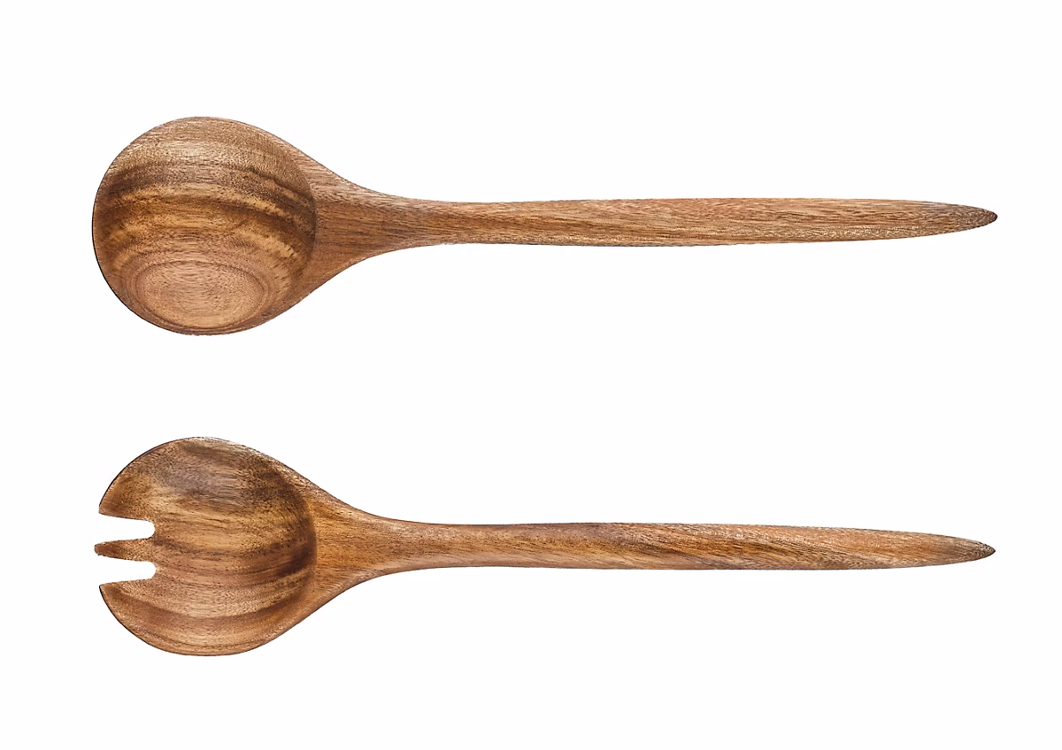 Couverts à salade en bois d'acacia ROLF – Réf. SAOWBQCMB6677956363