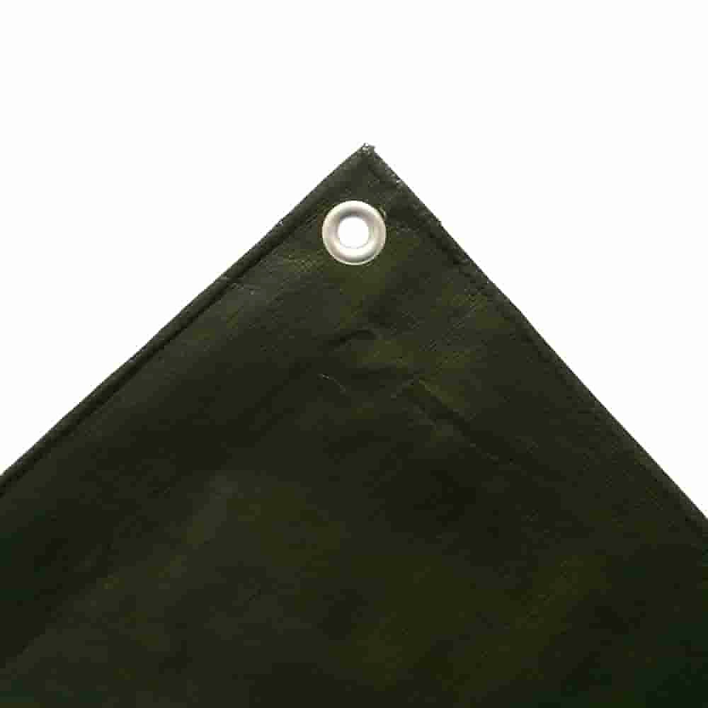 Bâche de Protection 5 × 6m Verte 210g/m (30m) – Étanche et Résistante