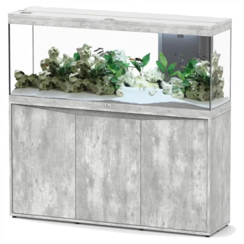 Aquarium équipé gris béton AQUATLANTIS AQUARIUM Splendid 150 - 362L