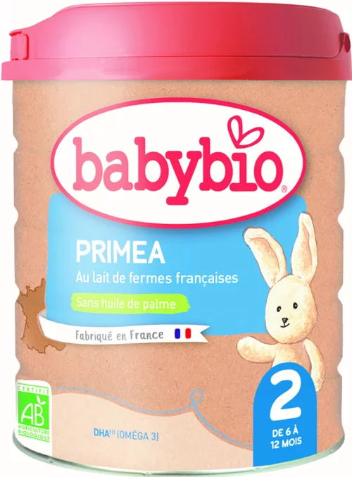BABYBIO Primea 2 dès 6 mois – 800 gr