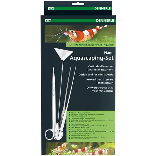 Nano Aquascaping Set - Kit pour petits aquariums, DENNERLE