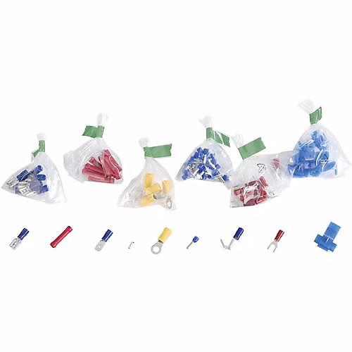 Assortiment 838517 de cosses à sertir 0 | 705 mm² à 10 mm² multicolore – coffret 700 pièces.