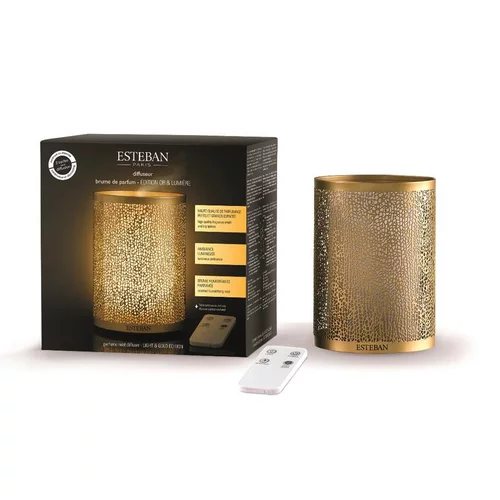 Diffuseur brume de parfum Esteban Edition Or & Lumière
