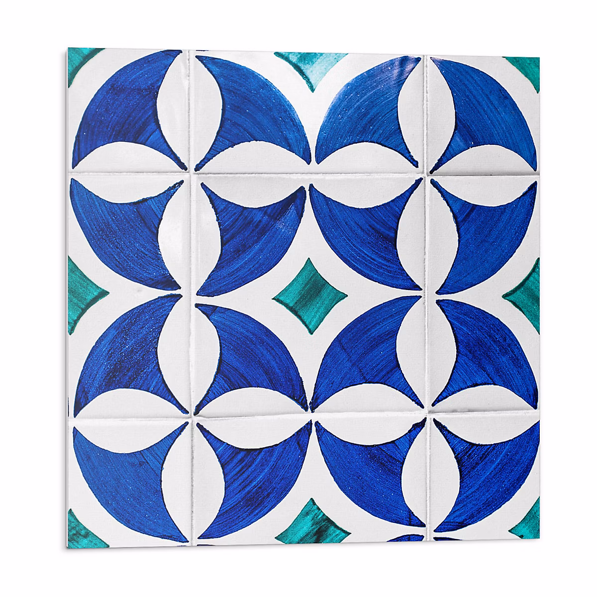Carreaux De Vinyle Wallfluent 20 × 20 cm Motifs Géométriques De Carreaux 20 pièces