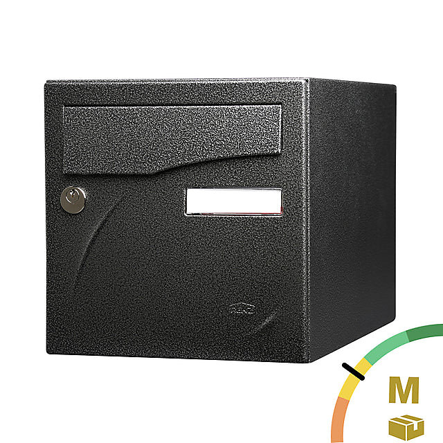 Boite aux lettres Préface 2 portes Noir décor RAL 9005D – Réf. IMOIZOUZF6104624671