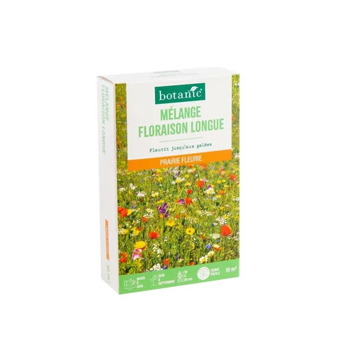 Mélange de graines à floraison longue botanic® - graines à semer (10 m²)