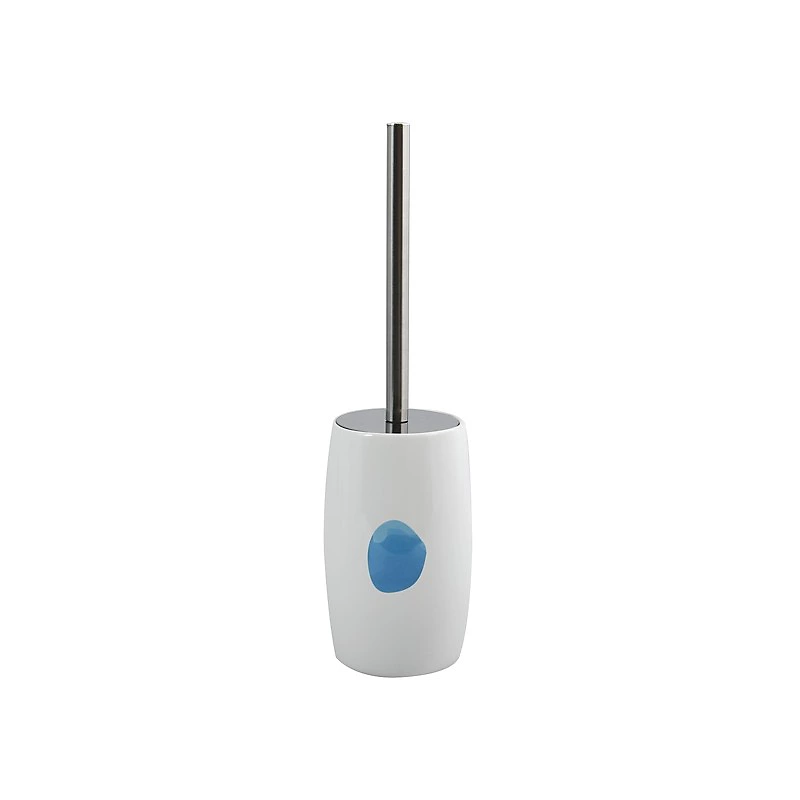 Accessoire WC – Brosse wc avec support Céramique WATERCOLOR Blanc Bleu MSV