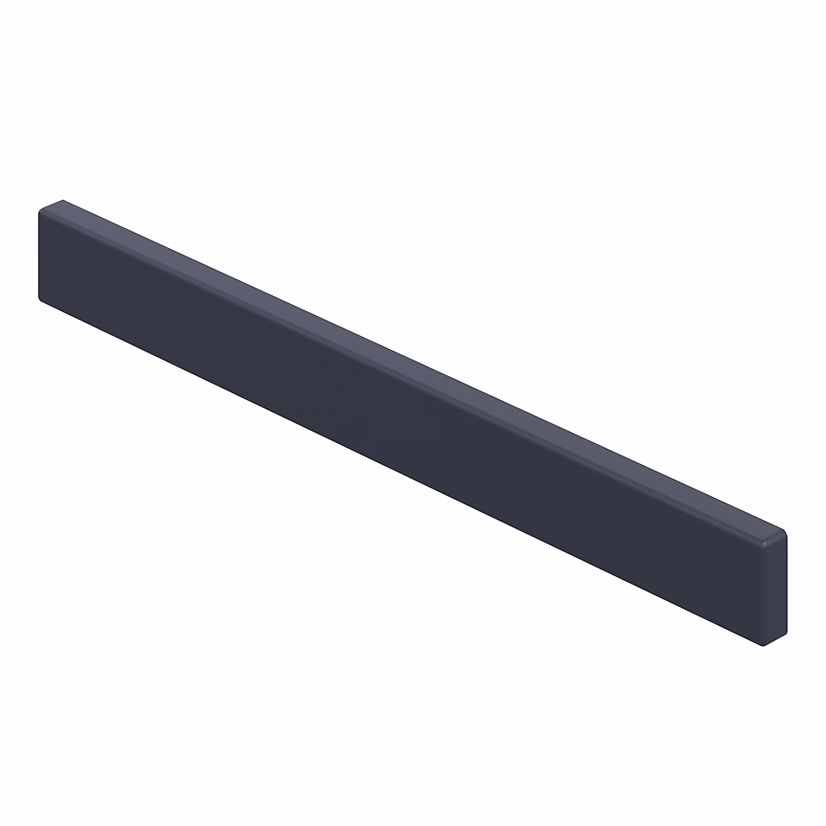 Bandeau de four Garcinia bleu mat l. 59 – 7 cm x H. 5 | 8 cm GoodHome