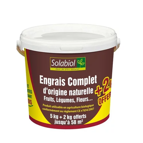 Engrais complet organique