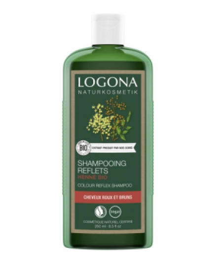 Logona - Shampoing Color Reflex henné - 250 ml