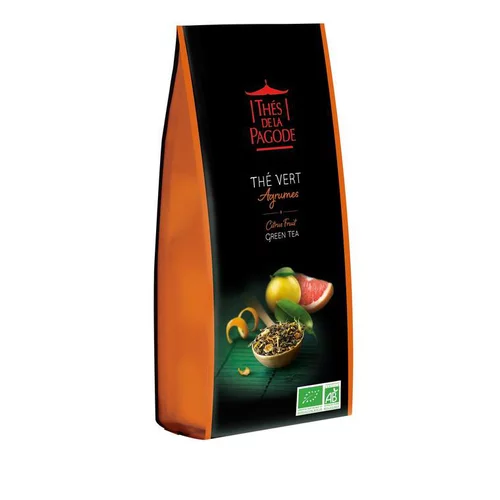 Thé vert Grand Cru aux Agrumes - 100 gr