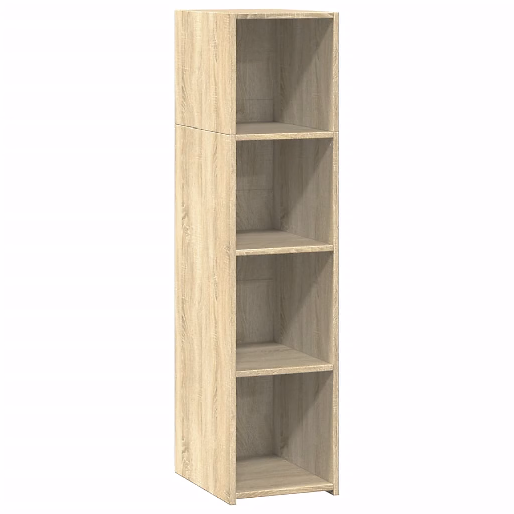 Buffet chêne sonoma 30 × 41 × 124 cm bois d'ingénierie vidaXL