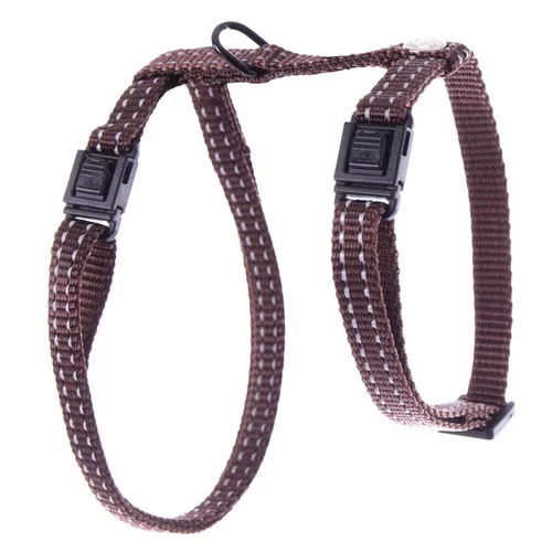 Harnais Flash pour chat coloris marron