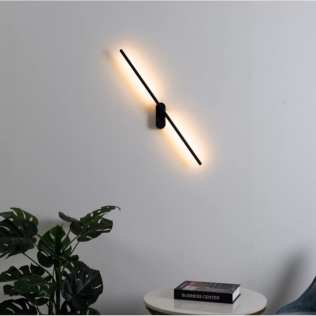 Applique LED design noire – Melbourne