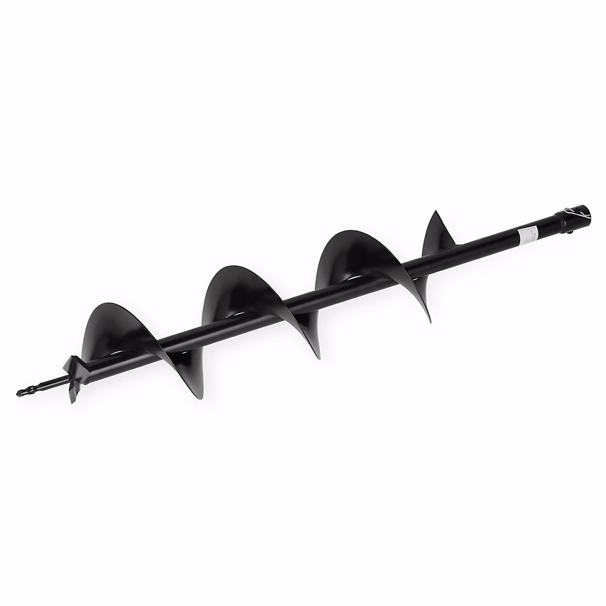 EBERTH Foret Hélicoïdal avec un Diamètre de 150mm et une Longueur de 800mm – Connexion Enfichable avec Boulon de Sécurité