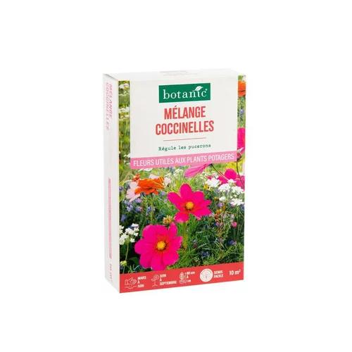 Mélange fleuri pour coccinelles botanic® - graines à semer (10 m²)