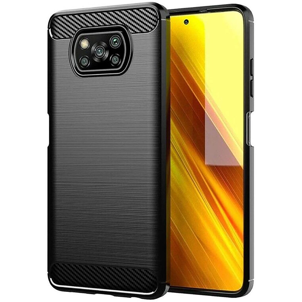 Xiaomi Poco X3 PRO Coque style carbone noir – Solutions extérieures