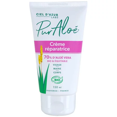 Crème Réparatrice 70% Pur Aloe Bio Commerce Equitable 150 ml