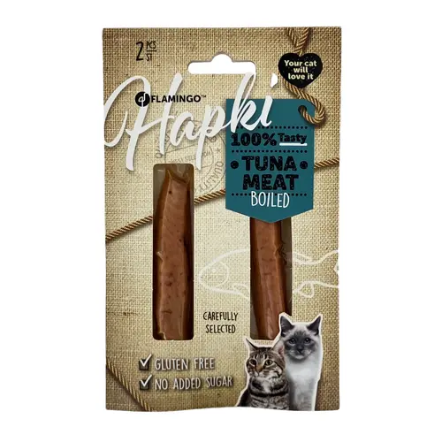 Friandises pour chat Hapki thon Flamingo - 35 g