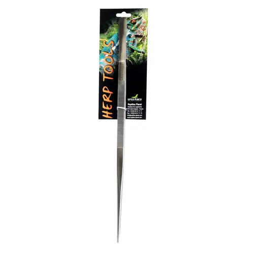 Pince pour nourrissage en inox Reptile Planet - 45 cm