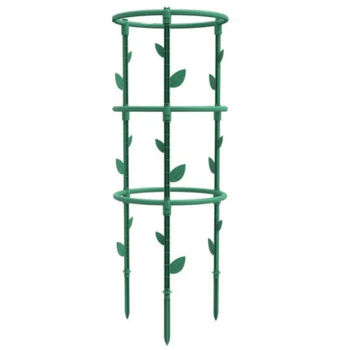 Tuteur rond façon treillis coloris vert Canada Eda - Ø 25 x H 66,3 cm