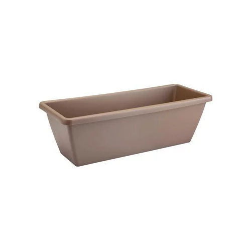 Jardinière Barcelona Elho de 18 L coloris taupe 90 x 19 x 15 cm