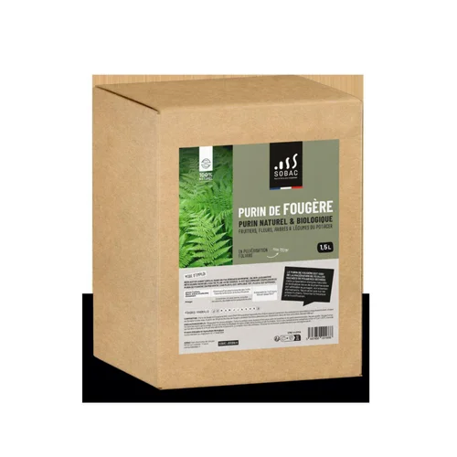 Purin de fougère 100 % naturel Sobac - 1,5 L
