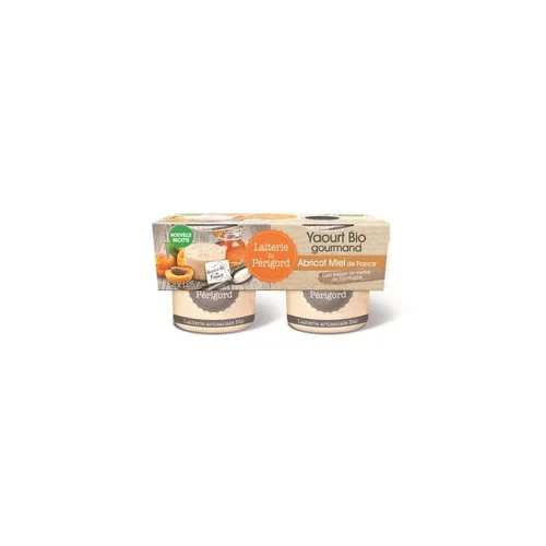 Yaourt abricot miel Laiteries du Périgord - 2 x 125 g