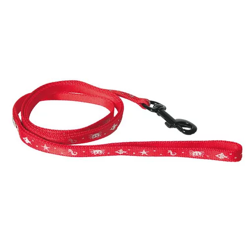 Laisse Océan rouge pour chat - 1 mètre