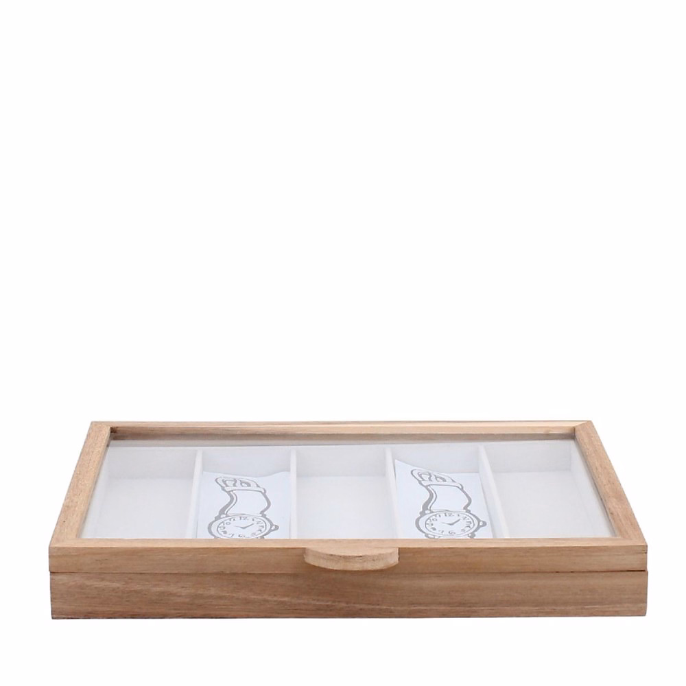 Boite à bijoux en bois 35x26 – 5cm