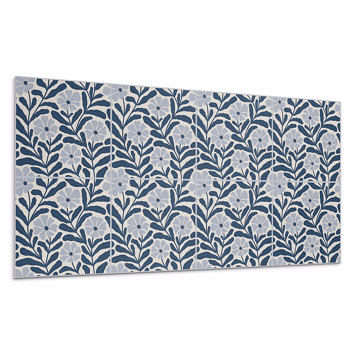 Carreau Vinyl Adhésif Wallfluent 40 × 20 cm Motifs Décoratifs Sur Carreaux 10 pièces