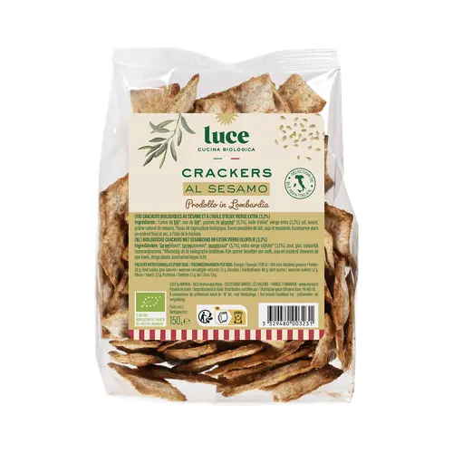 Mini crackers sésame bio Luce - 150 g