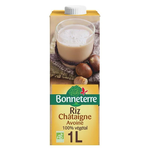 Boisson au riz à la châtaigne et avoine - 1L