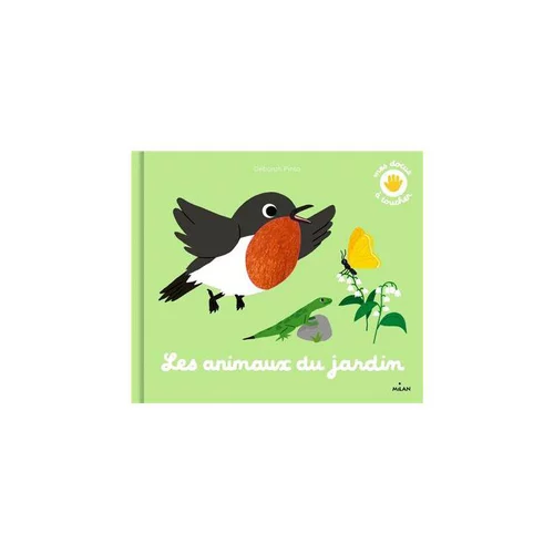 Docs à toucher “Les animaux du jardin” Éditions Milan