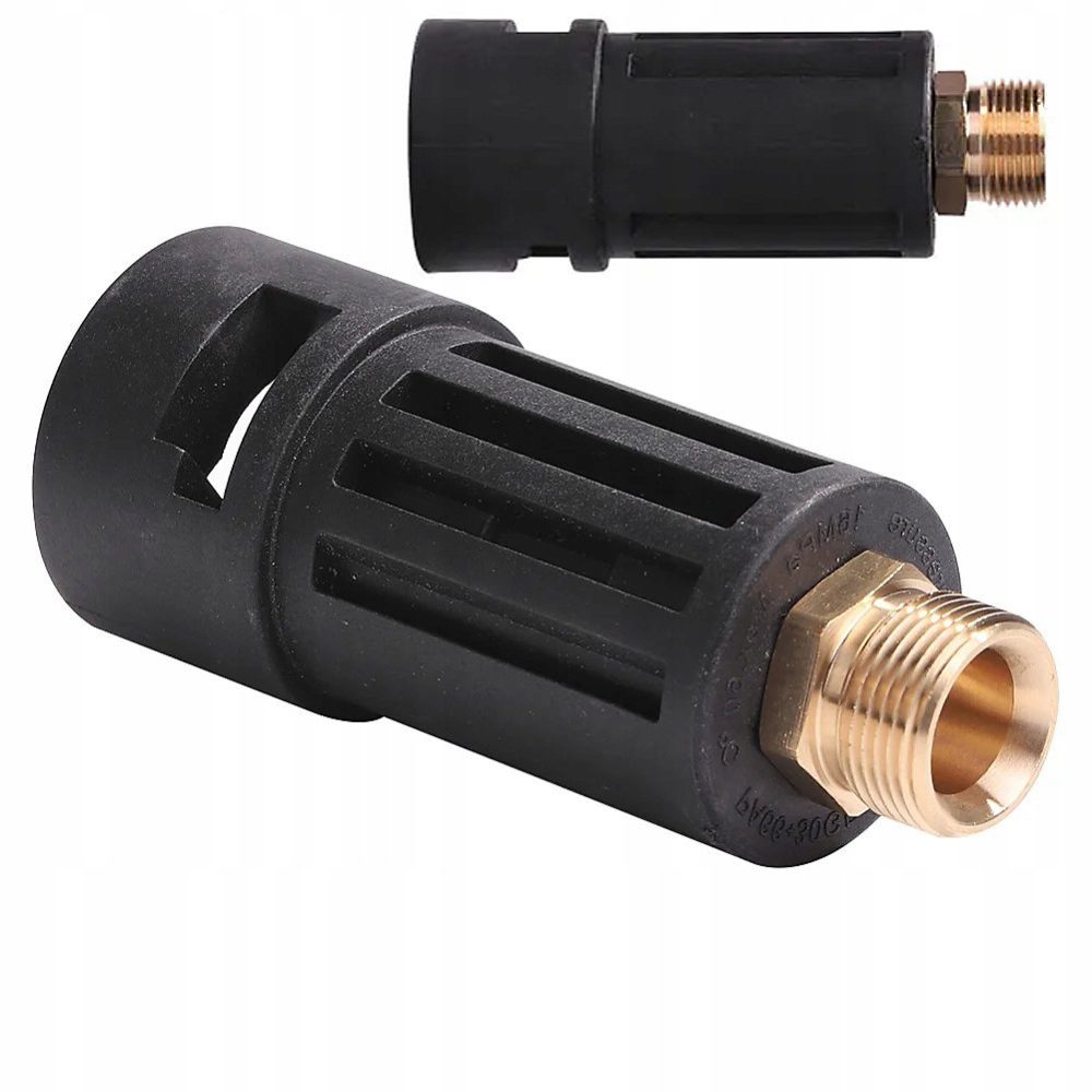 Adaptateur M22x1 | 5 vers Baïonnette K – Laiton Résistant – 160 Bar – Compatible avec nettoyeur Kranzle et Kärcher HD/HDS