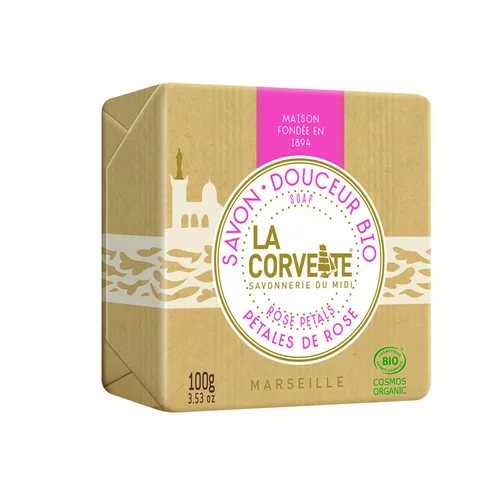 Douceur bio pétales de rose La Corvette - 100 g