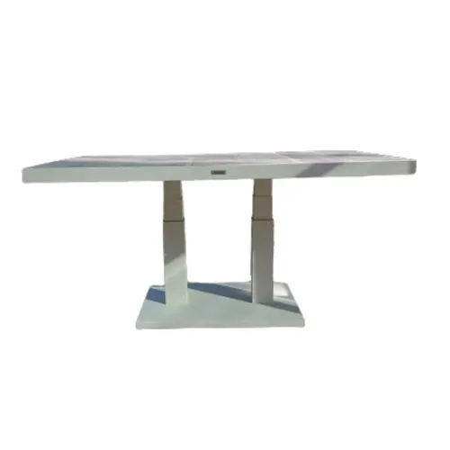 Table basse design à motifs Pélican BIZZOTTO Kledi - 120x70x43cm