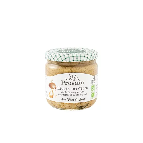 Bocal de risotto aux cèpes Mon Plat du Jour Prosain - 365 g