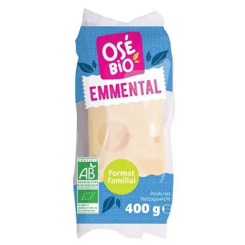 Emmental lait pasteurisé 400 g