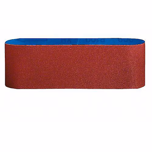 Bandes abrasives 75 × 457 mm – grain 220, set de 3 pour ponceuse à bande