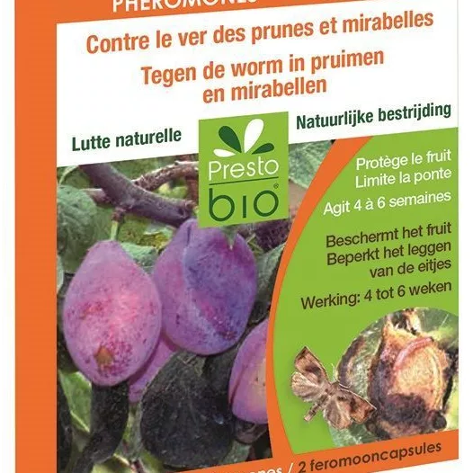 Recharge piège à phéromones prune et mirabelle