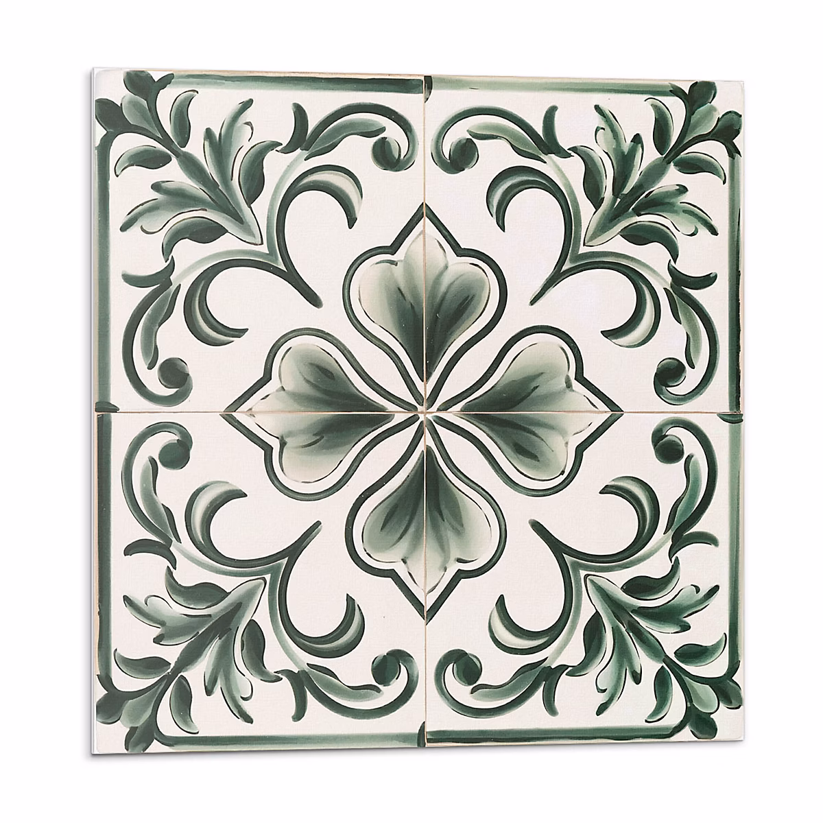 Carreaux PVC Wallfluent 20 × 20 cm Motif Avec Des Feuilles Et Des Cœurs 20 pièces