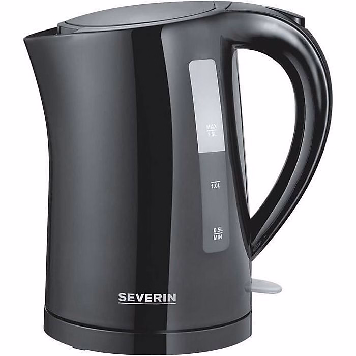 Bouilloire sans fil 1.5l 2200w noir Severin WK3498 – Réf. CDZFEHJQK2037150908